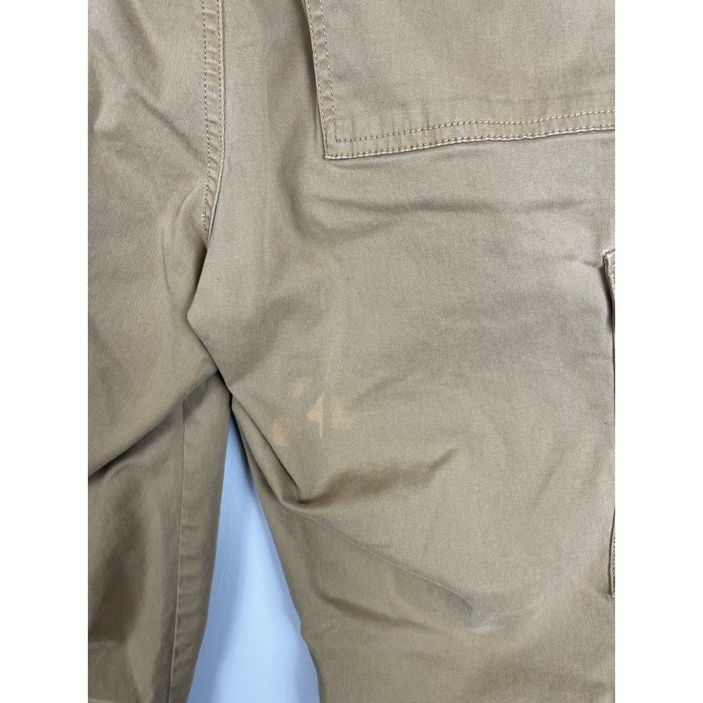 Bearbottom Cargo Joggers Men Large 32 Tan Khaki Brown Stretch Pants Outdoor READ - Picture 8 of 8